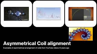 Asymmetrical coil alignment with ferrite coils part 2
In this video I will add a half bridge amplifier to replicate the results of the signal generator. This is a prove of concept design. The next video will show the same principle based on scalar wave transmission Asymmetrical coil alignment with ferrite coils part 2
