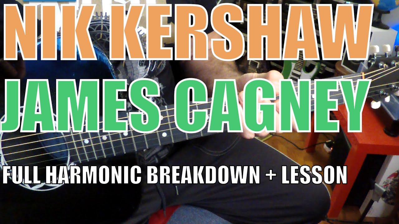 Nik Kershaw James Cagney Guitar Tutorial YouTube