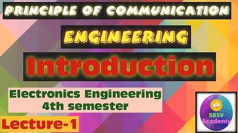 principle of communication engineering || lecture-1|| introduction ||