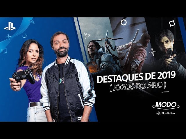 MODO PLAYSTATION #14  DESTAQUES DE 2019 (JOGOS DO ANO) 