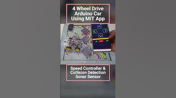 Bluetooth Arduino RC Car | MIT APP #arduino #arduinoproject #shortsfeed #youtubeshorts #shorts #yt