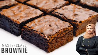 The Best Brownie Recipe | Ultimate Masterclass Secrets For Fudgy Brownies