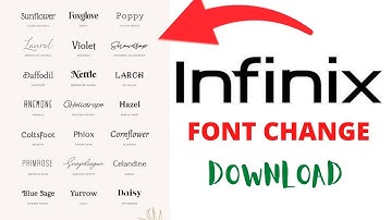 How To Infinix Text Fonts Change | Infinix Hot 10 Smart 5 Zero 8 8i Hot 9 Note 7 8 Fonts Chang