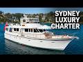 Luxury Yacht Charter Sydney Australia Rhemtide YOTSPACE #sydney #luxuryyachtcharter #australia