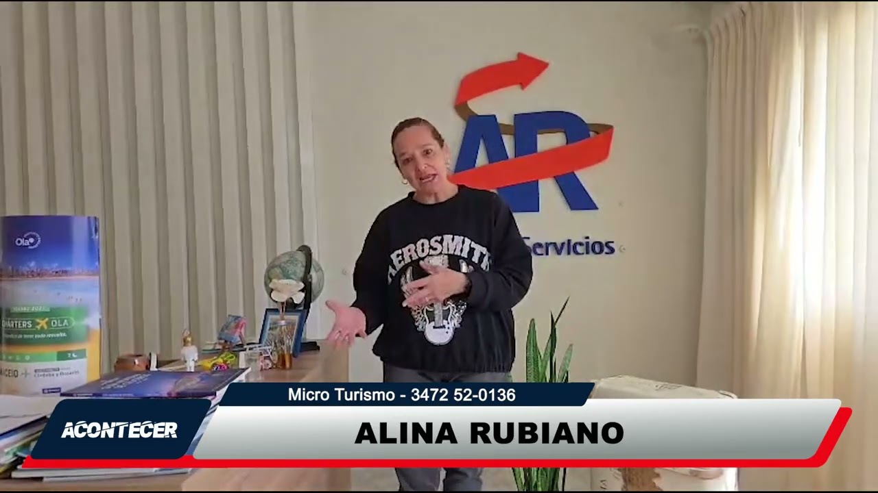 Micro de turismo con Alina Rubiano