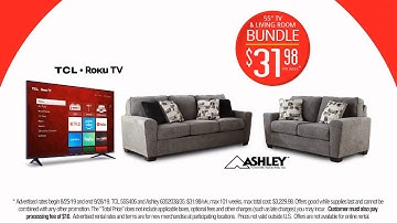 Struggling with a small TV screen? Rent-A-Center has the fix!