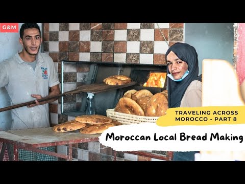 Morocco Local Bread Making - Road Trip From Aglou To Guelmim