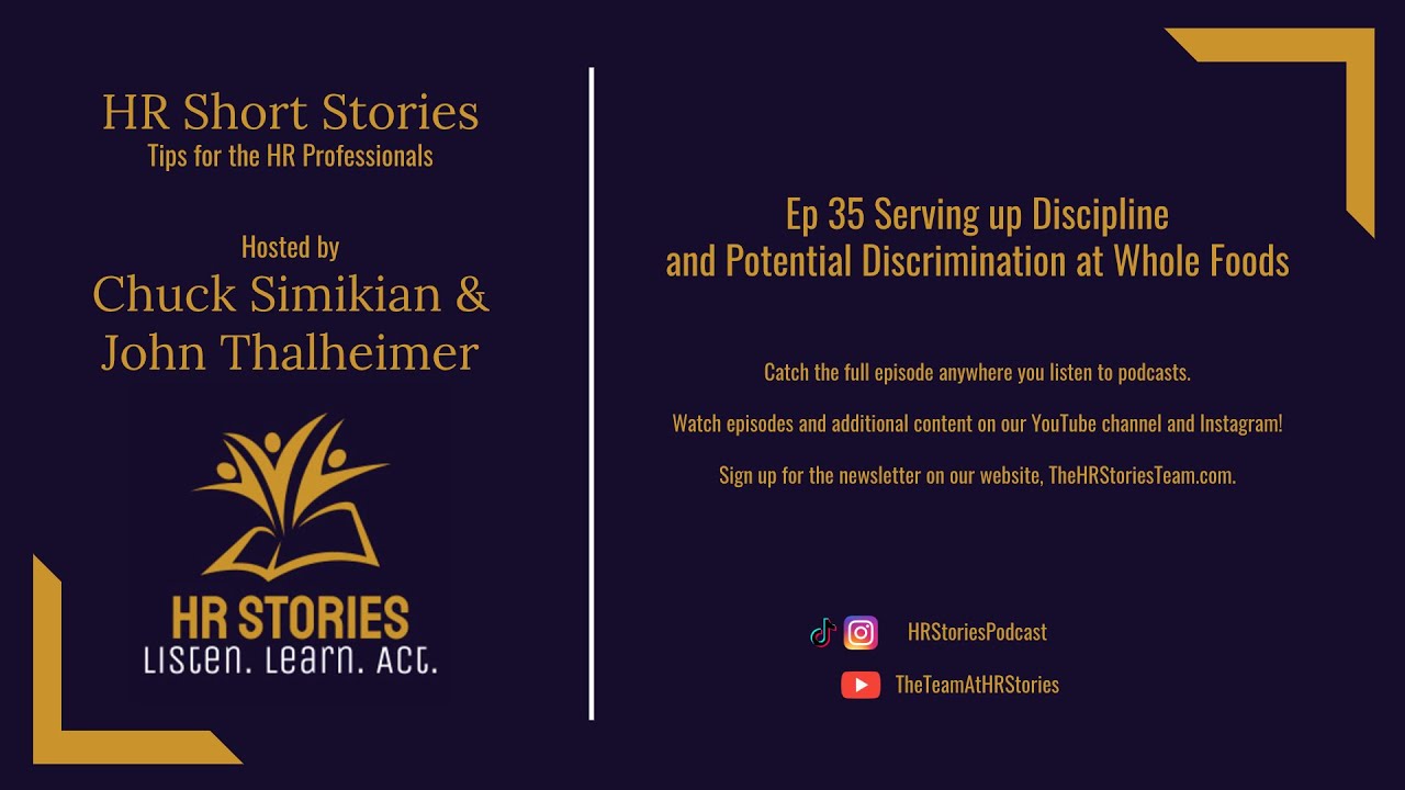 HR Short Stories: Discipline in the Workplace