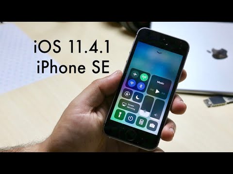 iOS 11.4.1 OFFICIAL On iPHONE SE! (Review)