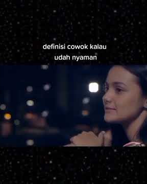 definisi cowok kalau udah nyaman 👌