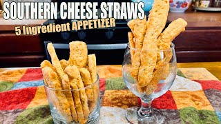 SOUTHERN CHEESE STRAWS A Buttery Crispy Appetizer for New Years