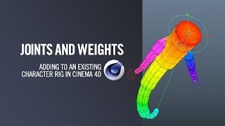 Joints and Weights in Cinema4D screenshot 4