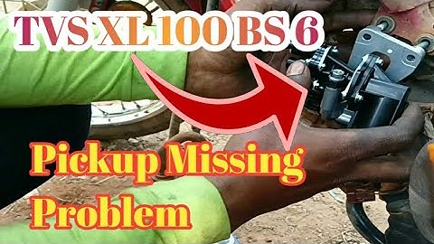 Tvs xl 100 bs6 missing problem // bs6 motro change // xl 100 bs6 motro dam // ₹