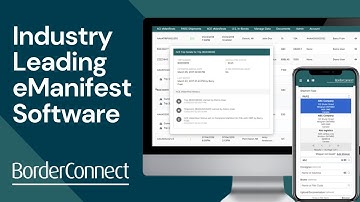 BorderConnect - Industry Leading eManifest Software