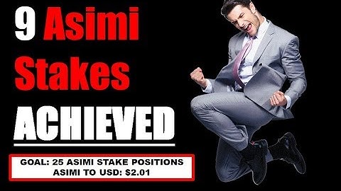 Hashing Ad Space Update: 9 Asimi Stakes Achieved!! Asimi to USD Price  $2.01