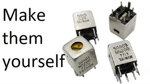 DIY IF Transformers make them yourself (Part 1 of 2)