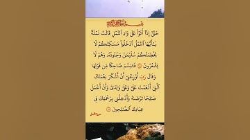 القرآن الكريم سورة النمل