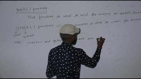 Unit 03 Introduction to C++ Class XI Video 08