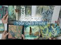 How to use gelli prints
