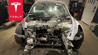 DRUNK TESLA DRIVER CAUSE EXTREME CRASH