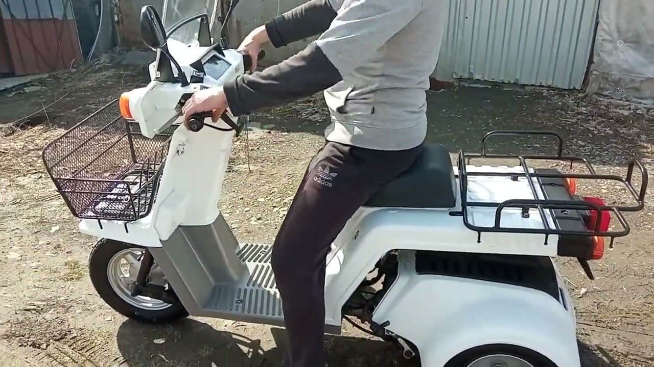 HONDA GYRO-X 50-2 TD02 2016г.🛵👍👌 - YouTube