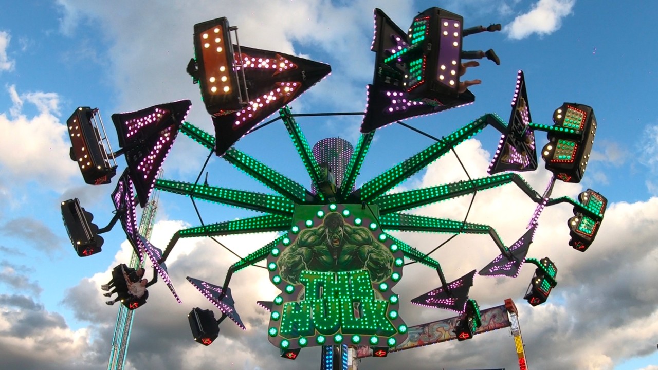 Xl Super Tooper Ride ‘The Hulk’ Super Trooper XL - On-ride POV - Knutsford May Fair 2025 ...