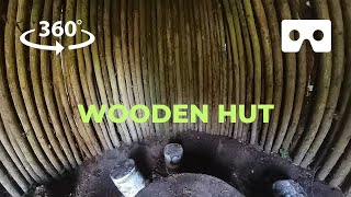 VR 360 Video: Horror Wooden Hut