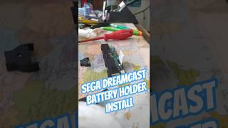 Battery Mod SEGA DREAMCAST #retro #retrogaming #sega #2000s #1990s #modding