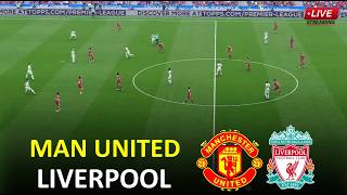🔴Man United vs Liverpool Live I English Premier League 2026 Full Match I Video Game Simulation