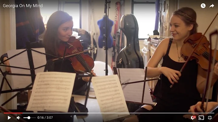 Georgia On My Mind for String Quartet