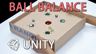 Ball balance game / Баланс мяча - Unity screenshot 2