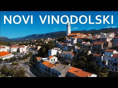 Novi Vinodolski, Croatia [FromAbove] [4K]