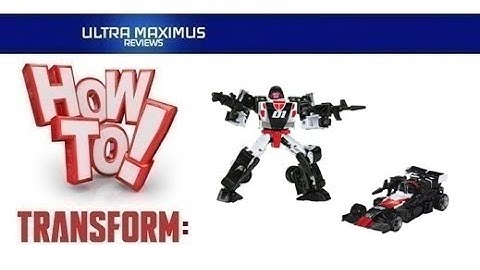 🔥How to Transform Crasher | Transformers Legacy | Velocitron Speedia 500 | Walmart Exclusive