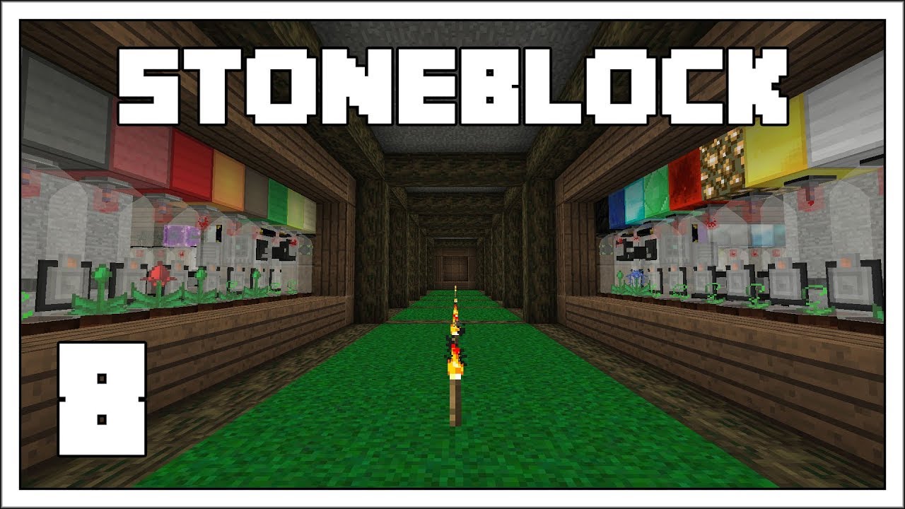 Stoneblock Ep9 I Can One Hit Kill The Ender Dragon Modded Minecraft 1 12 2 Youtube