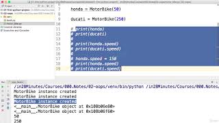 (Learn Programming With Python) 85-Step 07-Constructor for MotorBike class