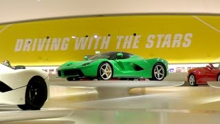 New exhibition at the enzo ferrari museum in modena - "driving with
stars". display are "celebrity cars", owned by jay kay, gordon ramsay,
perry como,...