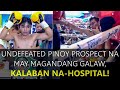 Undefeated Pinoy Prospect na may Magandang Galaw, Kalaban Na-Hospital at Natapos ang Career!