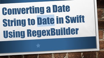 Converting a Date String to Date in Swift Using RegexBuilder