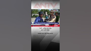 Thành phố Hà Nội siết chặt vi phạm nồng độ cồn dịp cuối năm  #antv #shorts #nongdocon