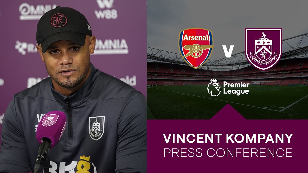 Kompany Previews Gunners Clash, PRESS