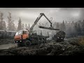 Spintires Mudrunner карта за бугром за лесом