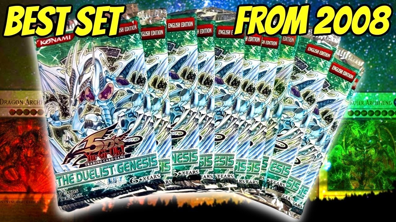 The Duelist Genesis Yugioh Pack Opening! MISPRINT PULL! - YouTube
