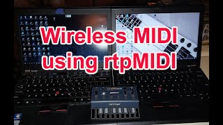 [MIDI] Wireless MIDI using rtpMIDI