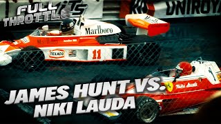 James Hunt vs. Niki Lauda At The Japanese Grand Prix (Final Race) | Rush | Full Throttle