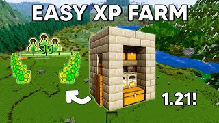 EASY BEST XP Farm in Minecraft 1.21 For Starter World! screenshot 5