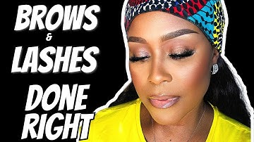Perfect Brows and Lashes Made EASY For Beginners!