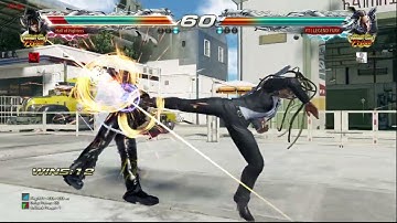 Devil jin Vs Master Raven TEKKEN 7 GAMEPLAY Super Power