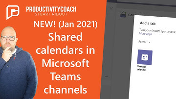 New way to add shared calendars to Teams - Channel Calendars (2021)