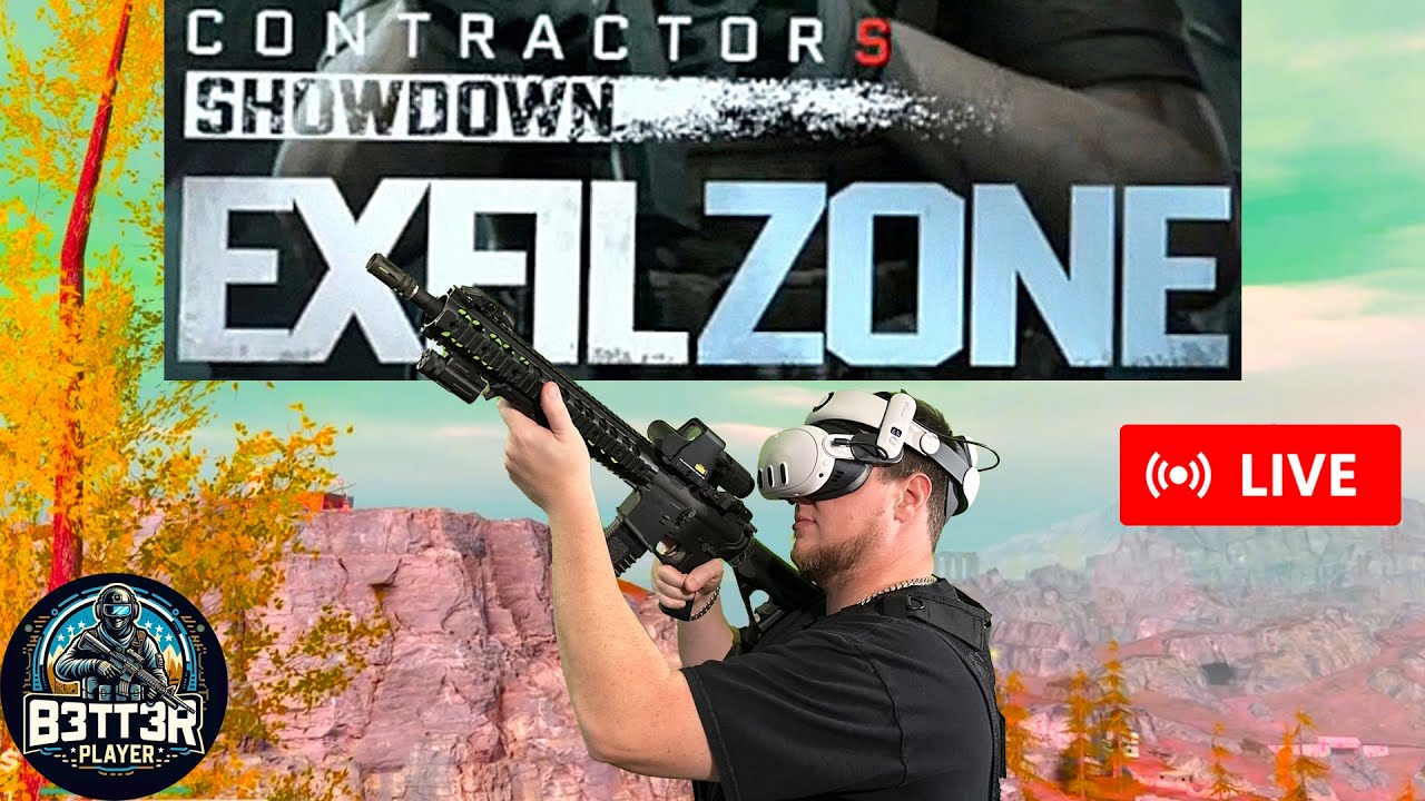 🔴EXFIL Zone 🪖 Contractors Showdown - PCVR 🔥Friday🔫 Raids / BR🤑🎒💰🔥🔥 ...