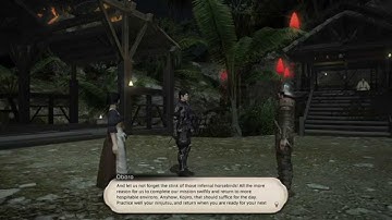 FFXIV ARR - My First Mudra (PS4 Capture)